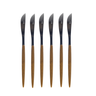 cj 6 facas p mesa c cabo de madeira organic