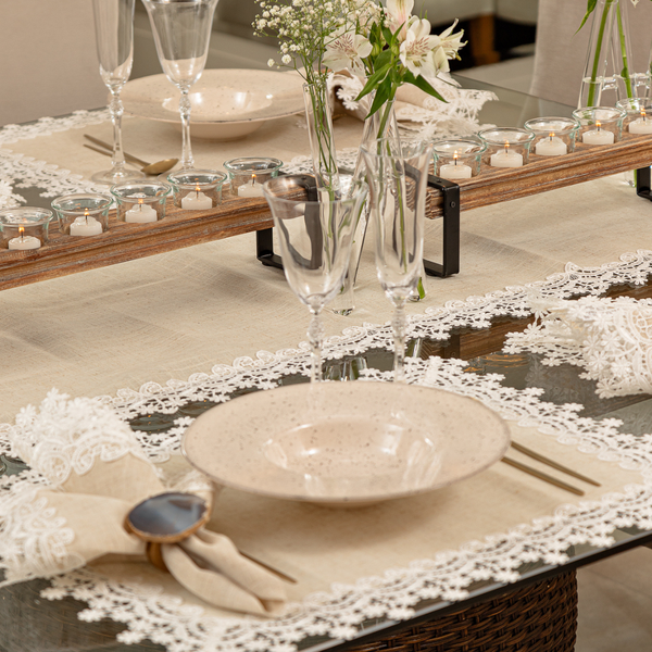 Kit 6 Prato Para Risoto Cerâmica Aspen 28cm HZOR