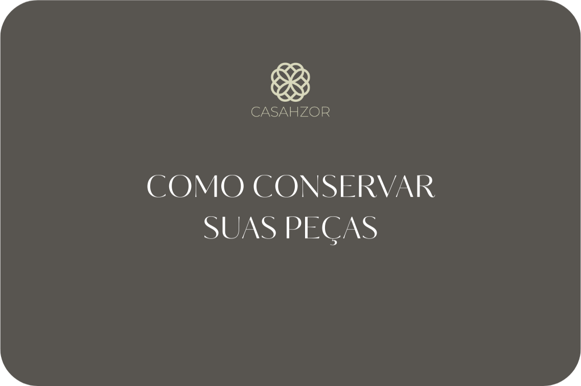 site como conservar suas pecas